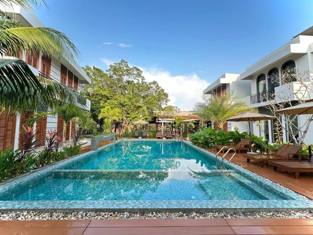 The R&B Boutique Hotell Kampot Eksteriør bilde