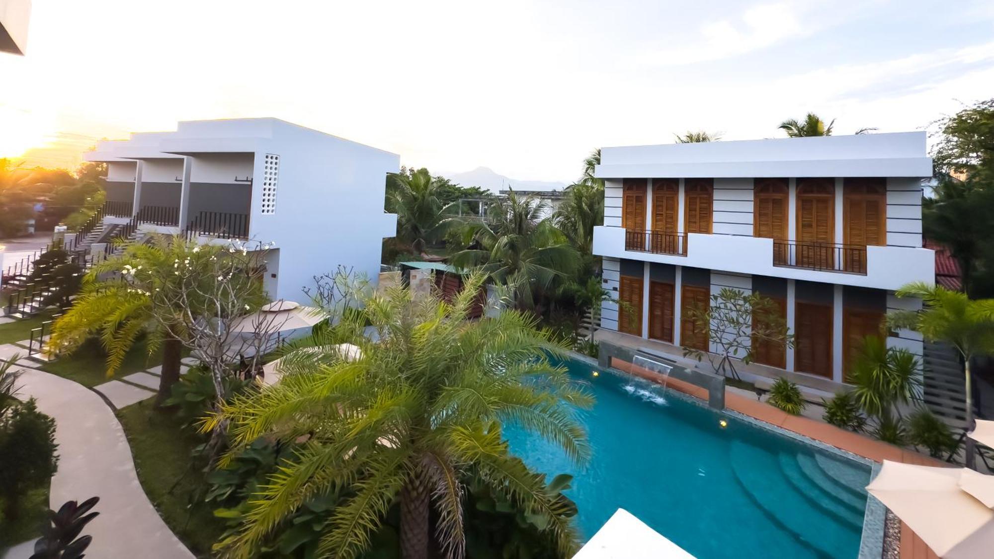 The R&B Boutique Hotell Kampot Eksteriør bilde