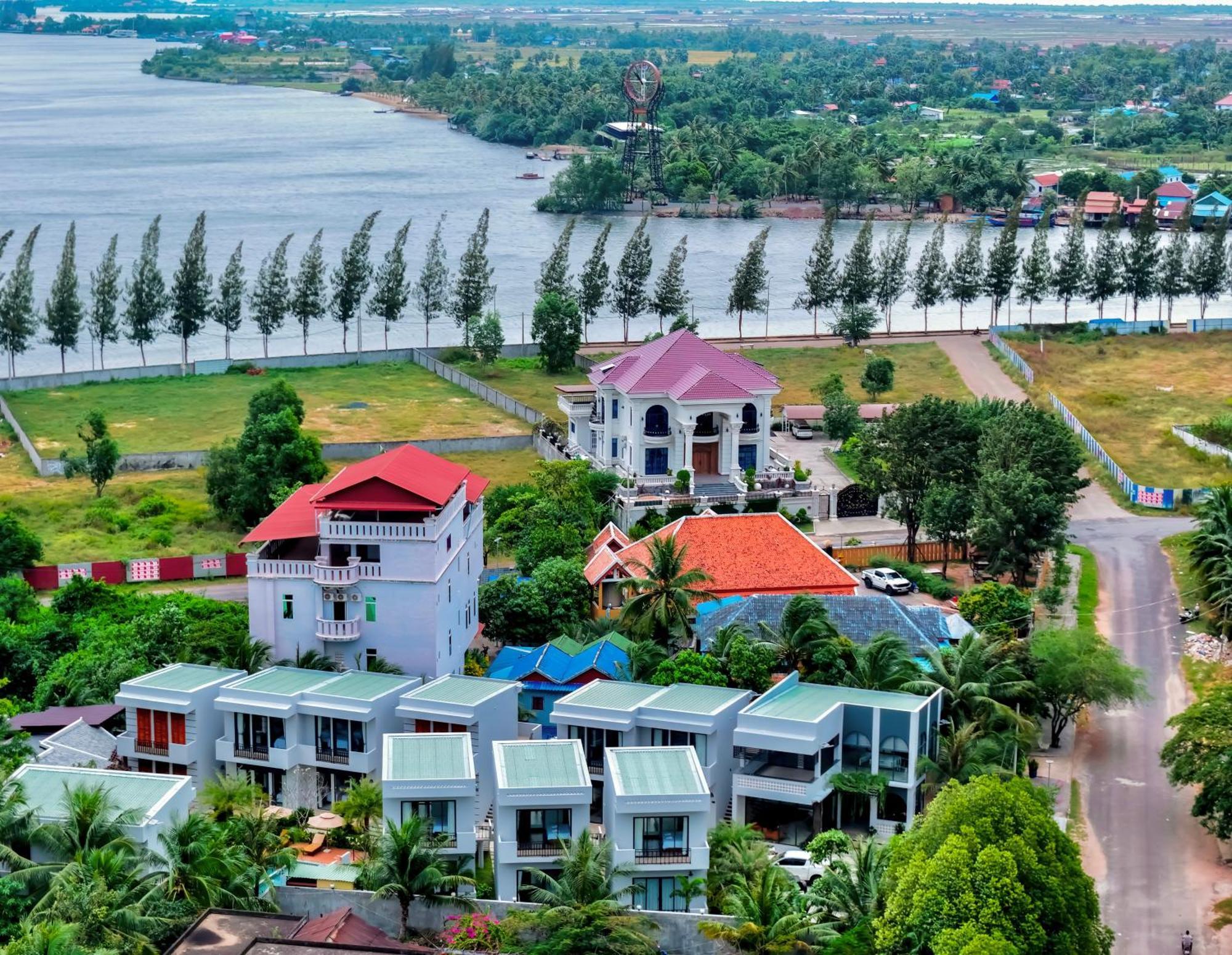 The R&B Boutique Hotell Kampot Eksteriør bilde