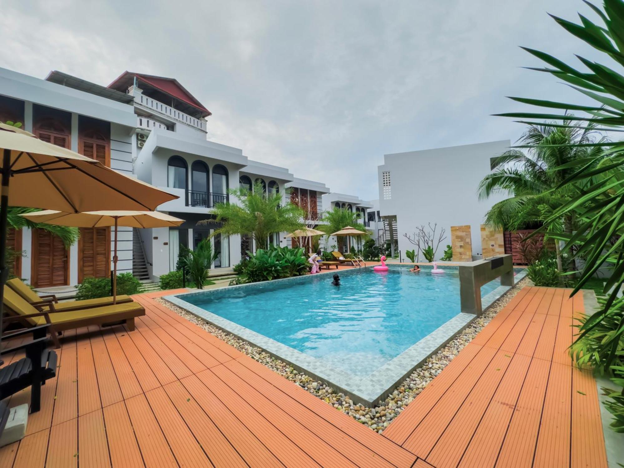 The R&B Boutique Hotell Kampot Eksteriør bilde